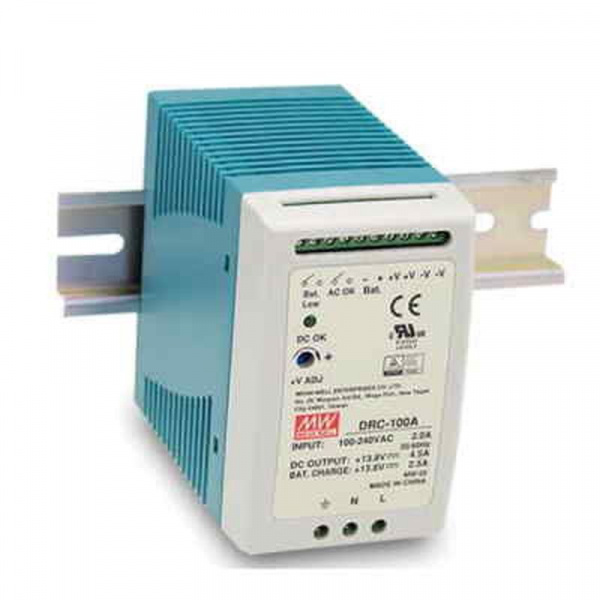 DRC-100A Mean Well внешний вид корпуса DRC-100 55x90x100mm