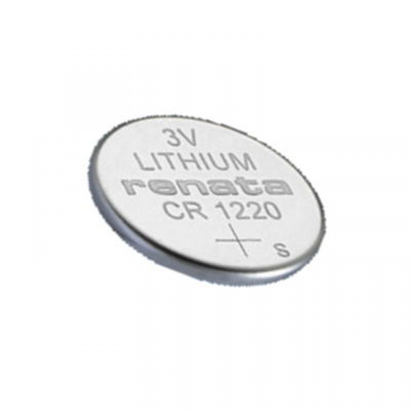CR1220 MFR.SC Renata Batteries внешний вид корпуса CR1220 d12.5x2mm