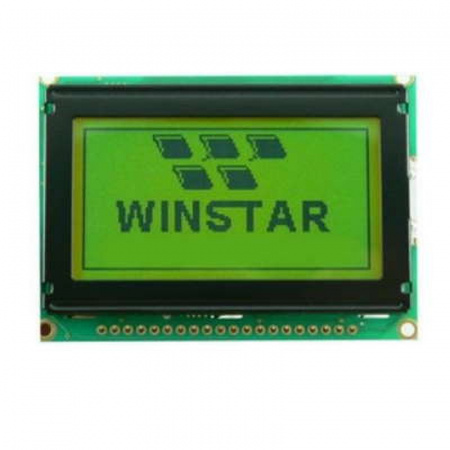 WG12864B-TFH-V#N Winstar Display внешний вид корпуса LCD 75.0x52.7x8.9mm