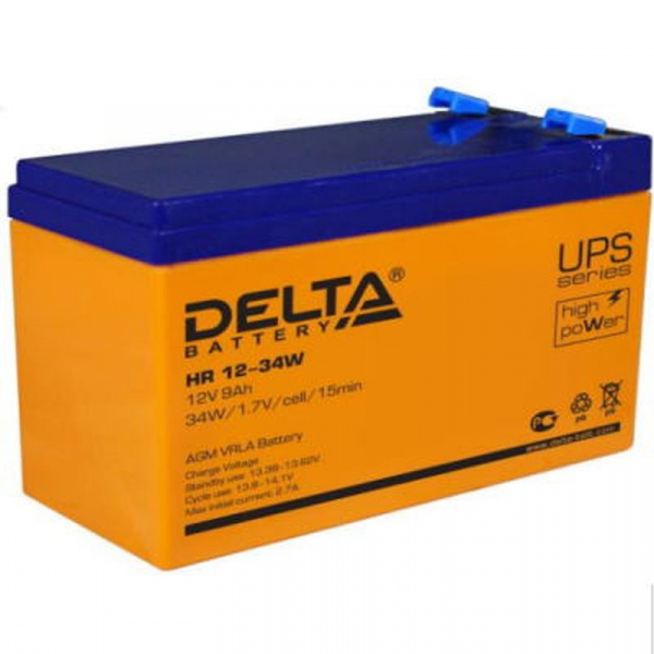 DELTA HR 12-34W Delta Battery внешний вид корпуса 