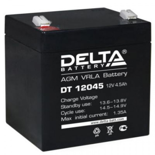 DELTA DT 12045 Delta Battery внешний вид корпуса 