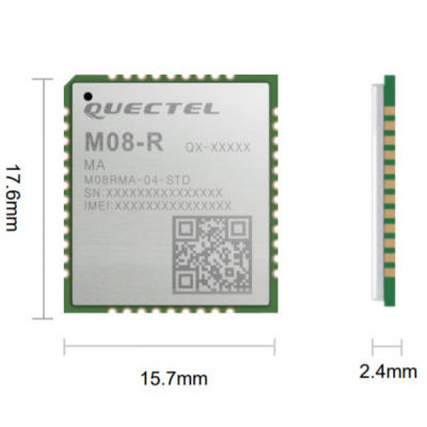 M08RMA-04-STD Quectel Wireless Solutions внешний вид корпуса 
